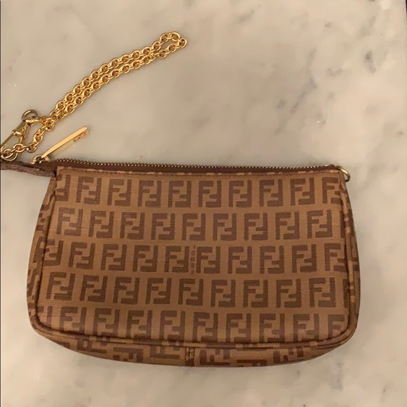 fendi wristlet